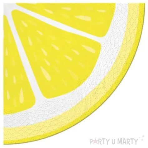 serwetki rondo cytryna paw 32 cm 12 szt