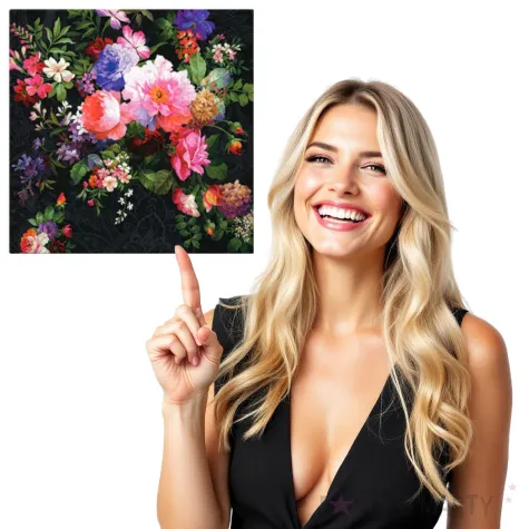 serwetki roze na dywanie paw 33 cm 20 szt