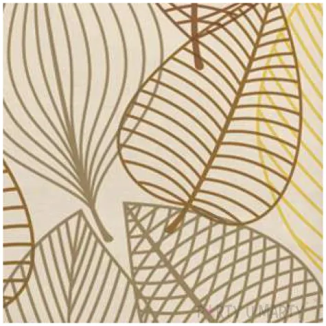 serwetki rysowane liscie maki 33 cm 20 szt