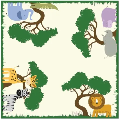 serwetki safari zwierzeta congee 33 cm 20 szt