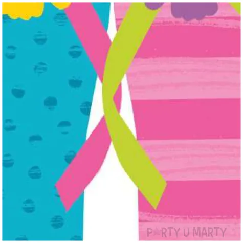 serwetki sandaly japonki amscan 33 cm 16 szt