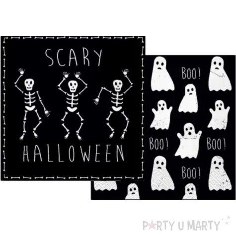 serwetki scary halloween paw 33 cm 20 szt