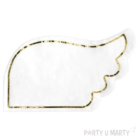 serwetki skrzydla biale partydeco 32 cm 20 szt