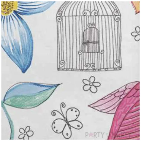 serwetki slodki ptaszek maki 33 cm 20 szt
