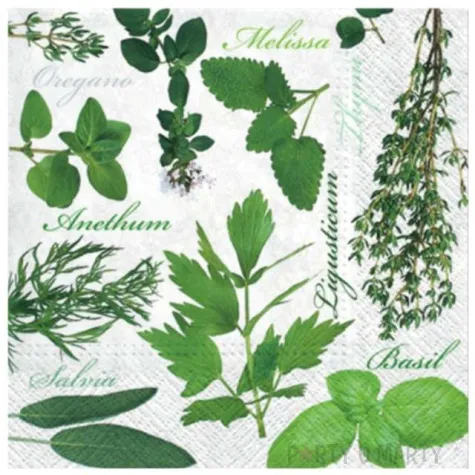 serwetki smakowite ziola paw 33 cm 20 szt