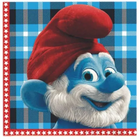 serwetki smerfy 33 cm 20 szt