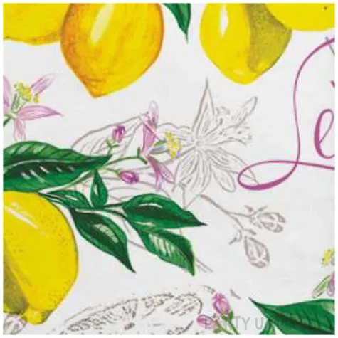 serwetki soczyste cytryny maki 33 cm 20 szt