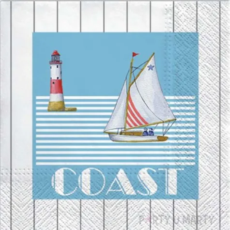 serwetki statek paw 33 cm 20 szt