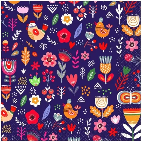 serwetki summer have fun dark godan 33 cm 20 szt