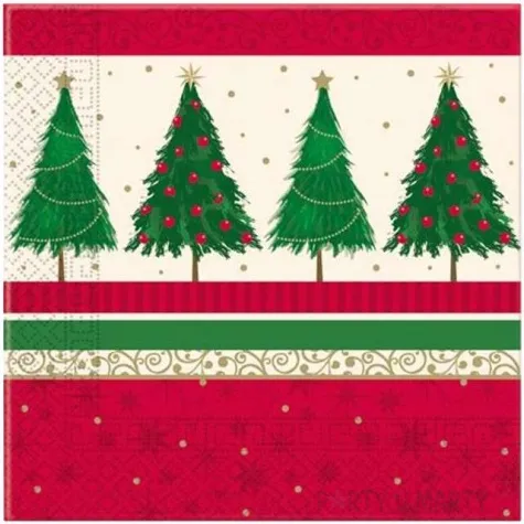 serwetki swiateczne choinki procos 33 cm 20 szt