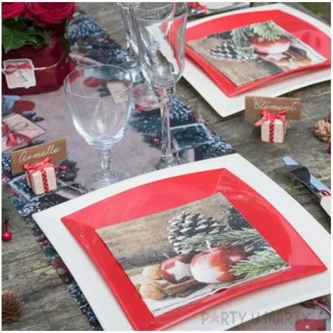 serwetki swiateczne dekoracje santex 33 cm 20 szt