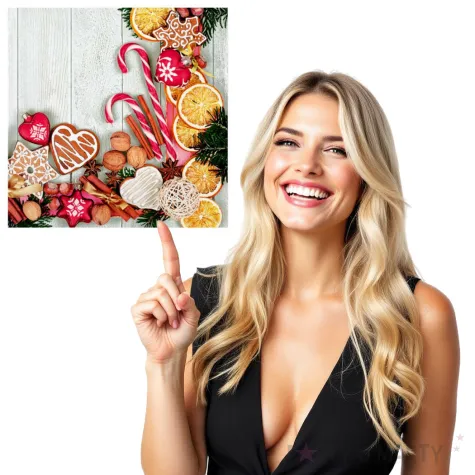 serwetki swiateczne przysmaki maki 33 cm 20 szt