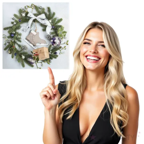 serwetki swiateczny wieniec z lyzwami maki 33 cm 20 szt