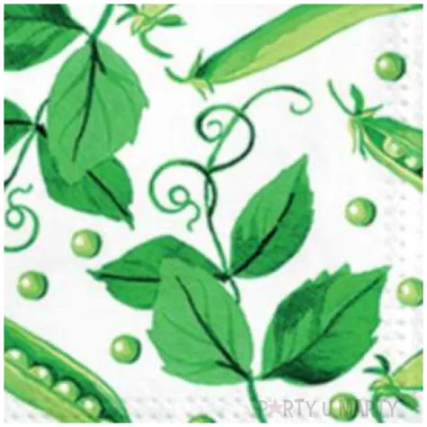 serwetki swiezy zielony groszek paw 33 cm 20 szt