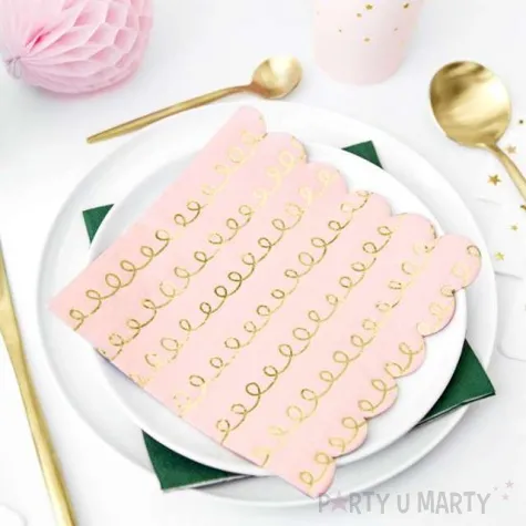 serwetki szlaczki partydeco 33 cm 20 szt