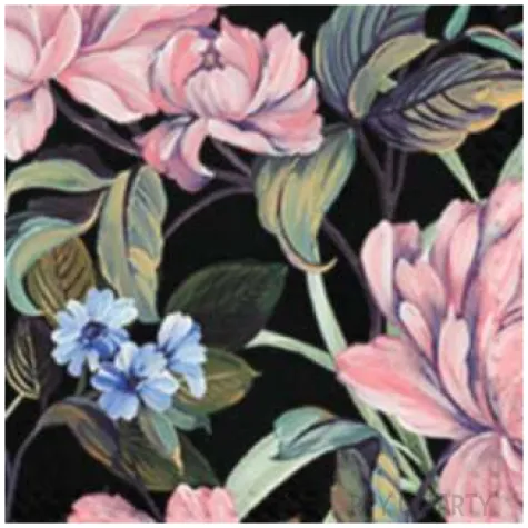 serwetki tajemnicze kwiaty paw 33 cm 20 szt