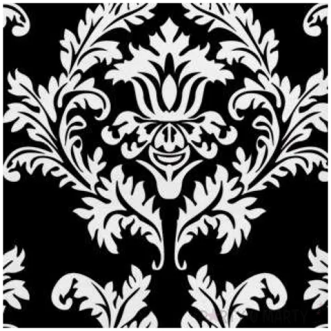 serwetki tapeta czarno biala maki 33 cm 20 szt