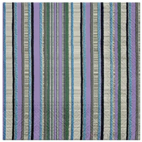 serwetki tekstura w paski paw 33 cm 20 szt