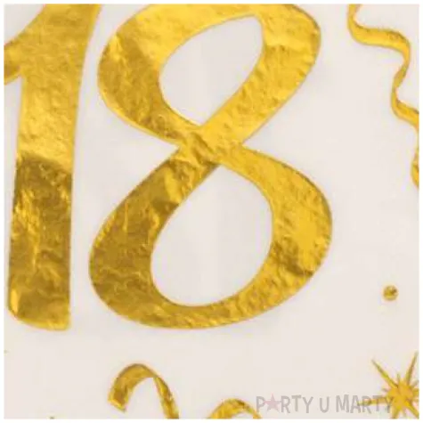 serwetki tloczone 18 urodziny givi 33 cm 16 szt