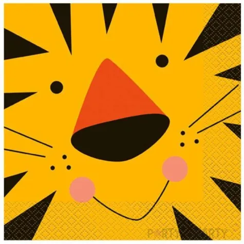 serwetki tygrys jungle animals 33 cm unique 16 szt