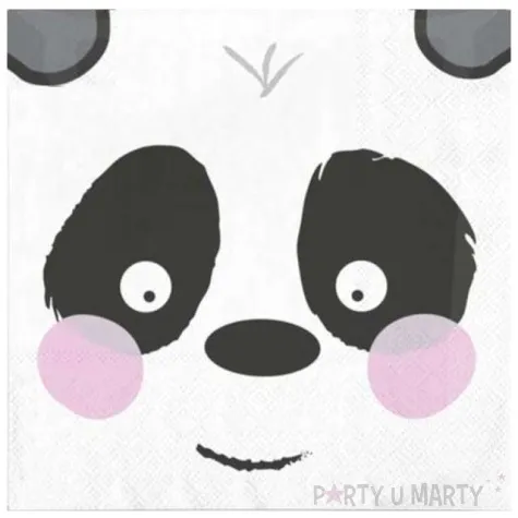 serwetki urodzinowe safari z panda partypal 33 cm 20 szt