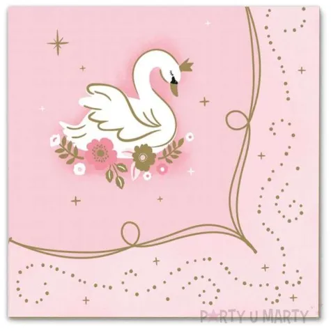 serwetki urodziny ksiezniczki amscan 33 cm 16 szt