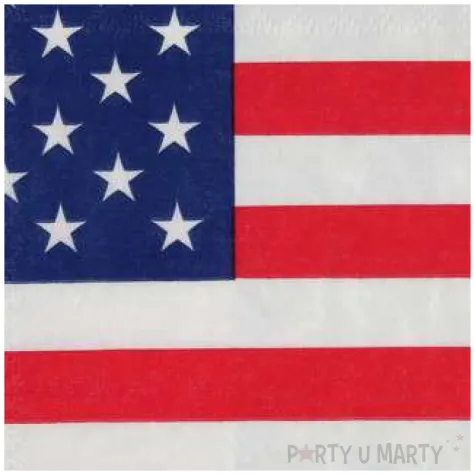 serwetki usa party santex 33 cm 20 szt