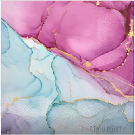 serwetki watercolor paw 33 cm 20 szt