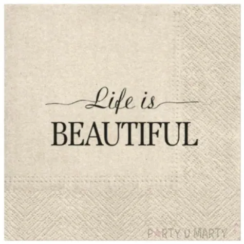 serwetki we care beautiful life paw 33 cm 20 szt