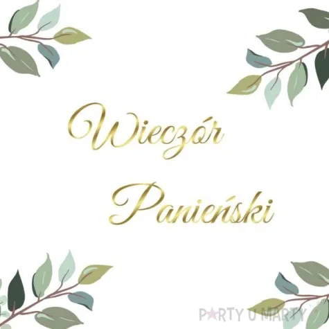 serwetki wieczor panienski congee 33 cm 20 szt