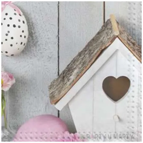 serwetki wielkanoc budka dla ptakow maki 33 cm 20 szt