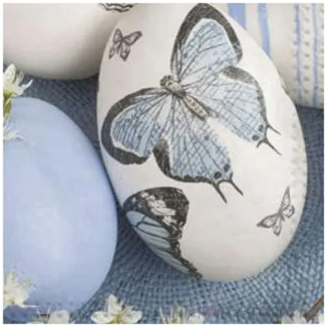 serwetki wielkanoc jajka maki 33 cm 20 szt