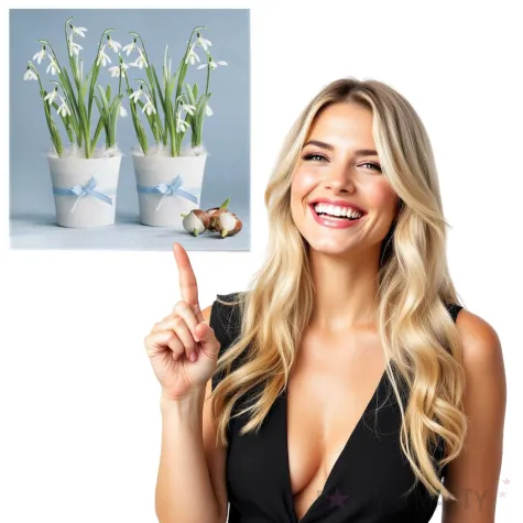 serwetki wielkanoc konwalie w doniczkach maki 33 cm 20 szt