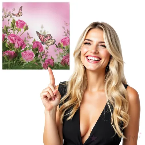 serwetki wielkanoc roze i motyle maki 33 cm 20 szt