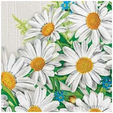 serwetki wielkanoc stokrotki maki 33 cm 20 szt