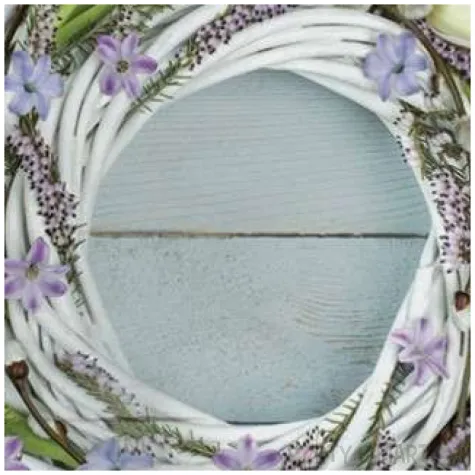 serwetki wielkanoc wieniec z tulipanow maki 33 cm 20 szt