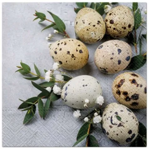 serwetki wielkanocne jajka naturalne paw 33 cm 20 szt