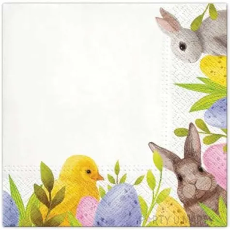 serwetki wielkanocny mix paw 33 cm 20 szt