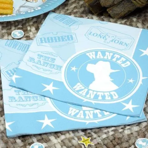 serwetki wild west cowboys neviti 33 cm 20 szt