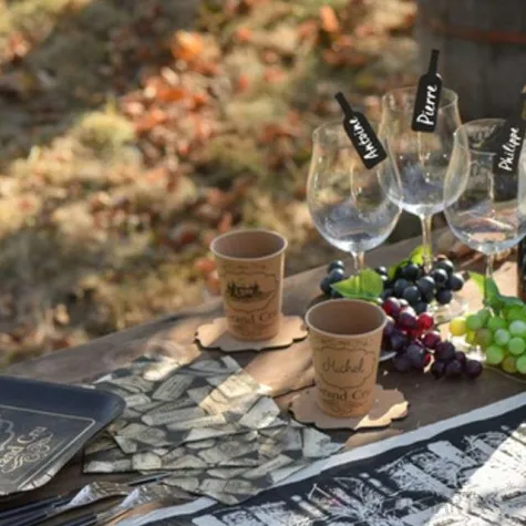 serwetki wino santex kraft 33 cm 20 szt