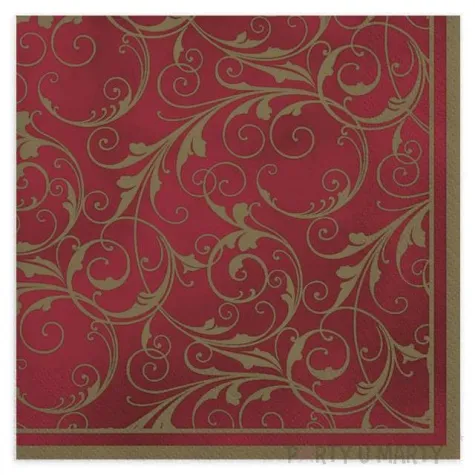 serwetki zlote meandry maki 33 cm 20 szt