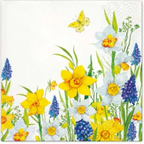 serwetki zonkile i motyl paw 33 cm 20 szt