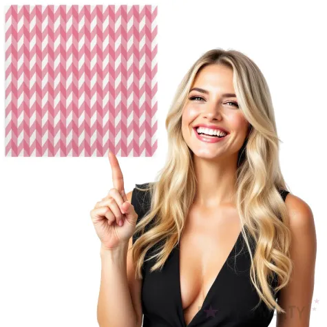 serwetki zygzaki czerwone maki 33 cm 20 szt