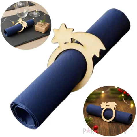 serwetnik pierscieniowy gwiazda betlejemska 73 x 67 mm