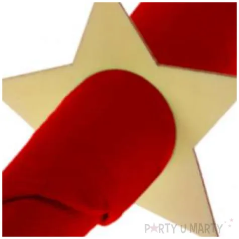 serwetnik pierscieniowy gwiazda drewno arpex 4 szt