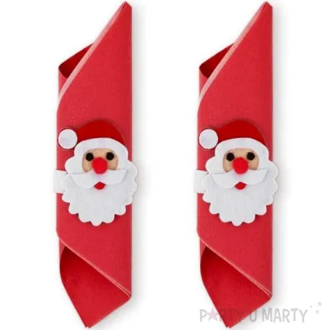 serwetniki pierscieniowe swiety mikolaj godan 2 szt