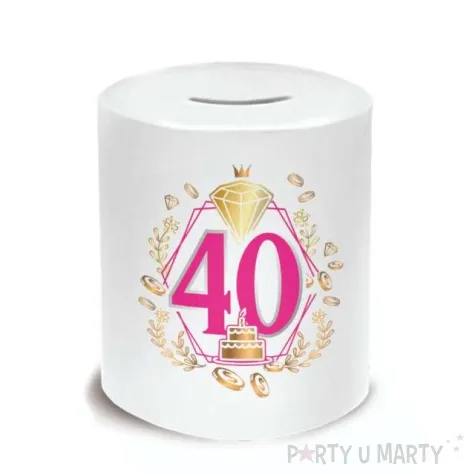 skarbonka 40 urodziny bgtech