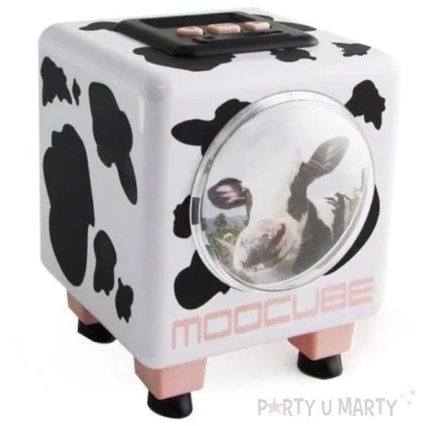 skarbonka krowka z licznikiem monet