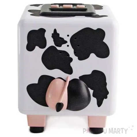 skarbonka krowka z licznikiem monet