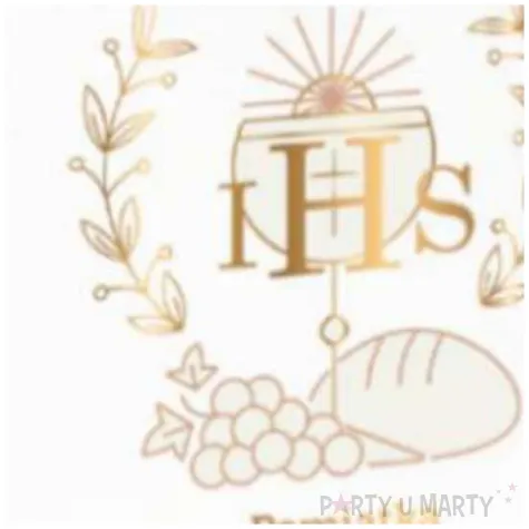 skarbonka pamiatka komunii swietej ihs kostka biala bgtech